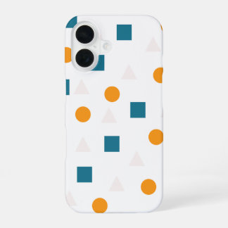 Minimalist Geometric Pattern iPhone Case