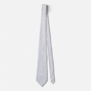 Minimalist Geometric Pattern Neck Tie