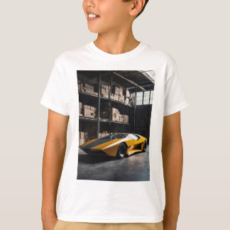 Minimalist Geometry: Rick Owens' Brutalist Ride" T-Shirt