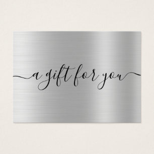 Minimalist Gift Certificate for Small Business