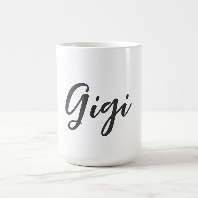Minimalist Gigi  Coffee Mug (Center)
