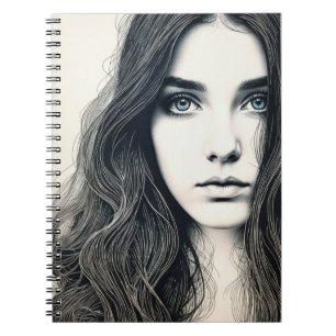 Minimalist Girl Notebook Journal