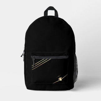 Minimalist Gold Jet Backpack