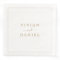 Minimalist Gold Wedding