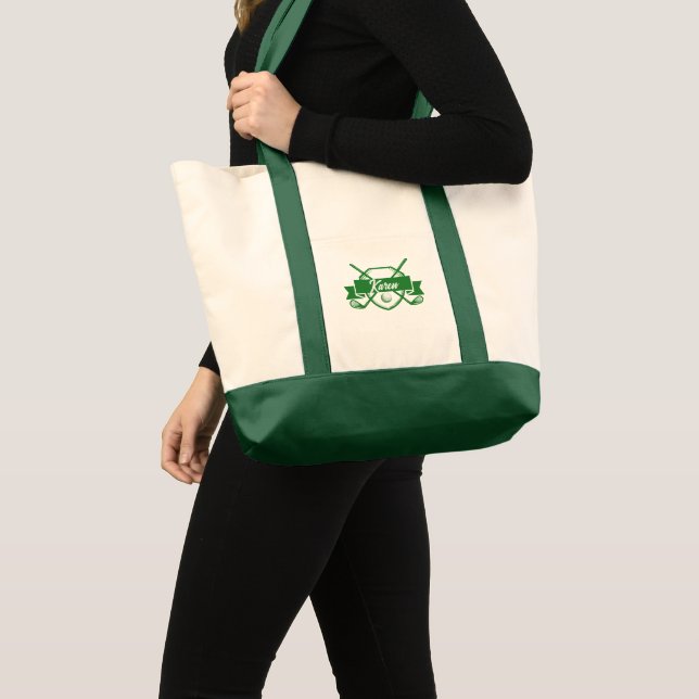 Minimalist Golf Tote Bag - Personalized Style (Front (Product))