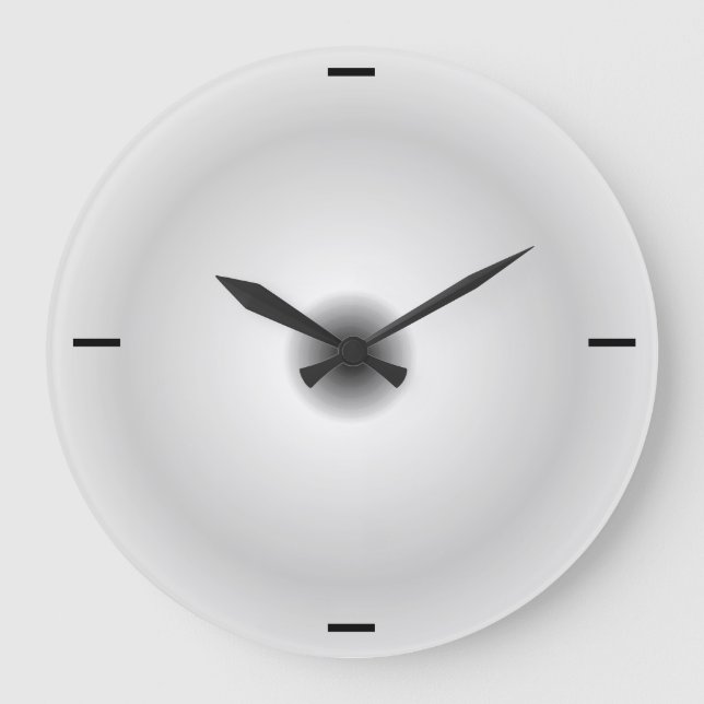 Minimalist Gray   > Plain Wall Clocks (Front)