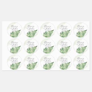 Minimalist Green Fern