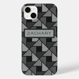Minimalist Grey Geometric  Case-Mate iPhone Case