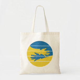 Minimalist Hands Support Ukraine, Save Ukraine Tote Bag