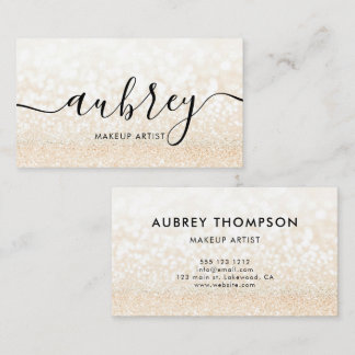 Minimalist Handwritten Calligraphy | Custom Business Card