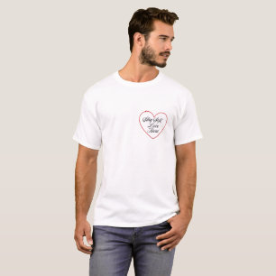 Minimalist Heart Line Art T-Shirt