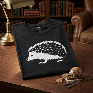 Minimalist Hedgehog Walk Tri-Blend Shirt
