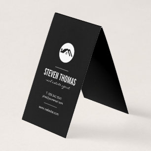 Minimalist Home Icon / Real Estate Agent Business Card