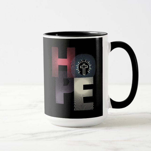 Minimalist Hope Coffee Mug (Right)