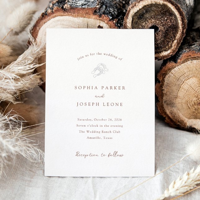 Minimalist Horseshoe | Rustic Wedding Silver (Creator Uploaded)