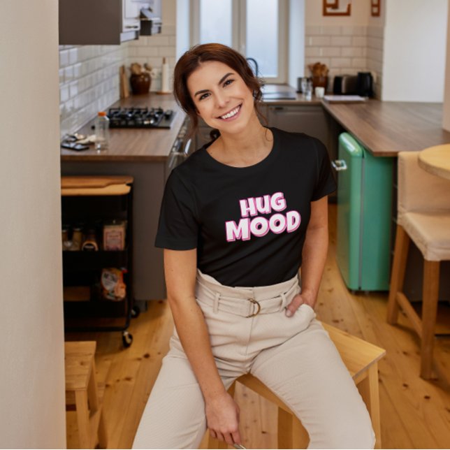 Minimalist Hug Mood T-Shirt (Creator Uploaded)