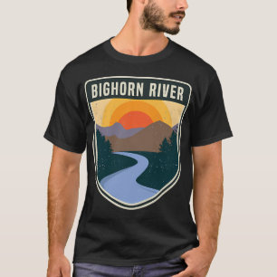 Minimalist Ice Fishing Tip-Up Flag T-Shirt