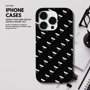 Minimalist Initial Pattern Monogram iPhone Case
