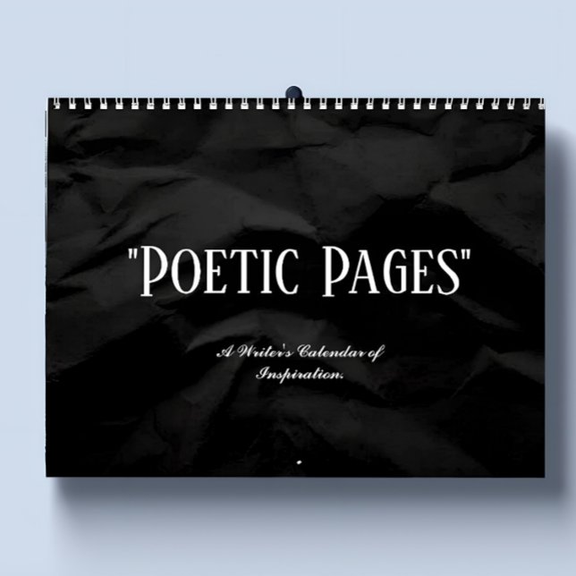 Minimalist Inspirational Simple Custom Calendar (Creator Uploaded)