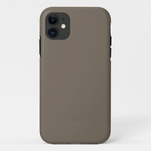 Minimalist iPhone Case Brown Slim Protective