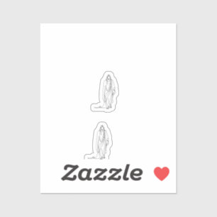 Minimalist Jesus Drawing One Line Art