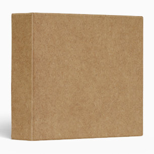 Minimalist Kraft Paper Texture Neutral Rustic Binder