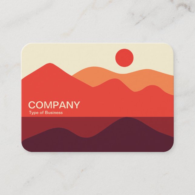 Minimalist Landscape 191021(03) Business Card (Front)