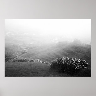 Minimalist landscape poster