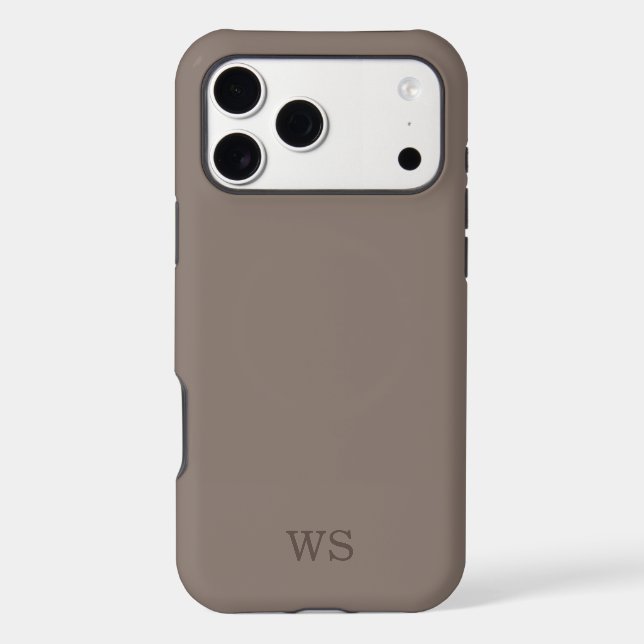 Minimalist Large Monogram Initial Quiet Luxury (Back)