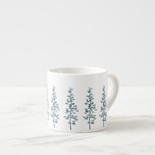 Minimalist Lavender Aquarelle Flowers Coffee Mug