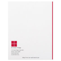 Minimalist Letterhead with Simple Logo