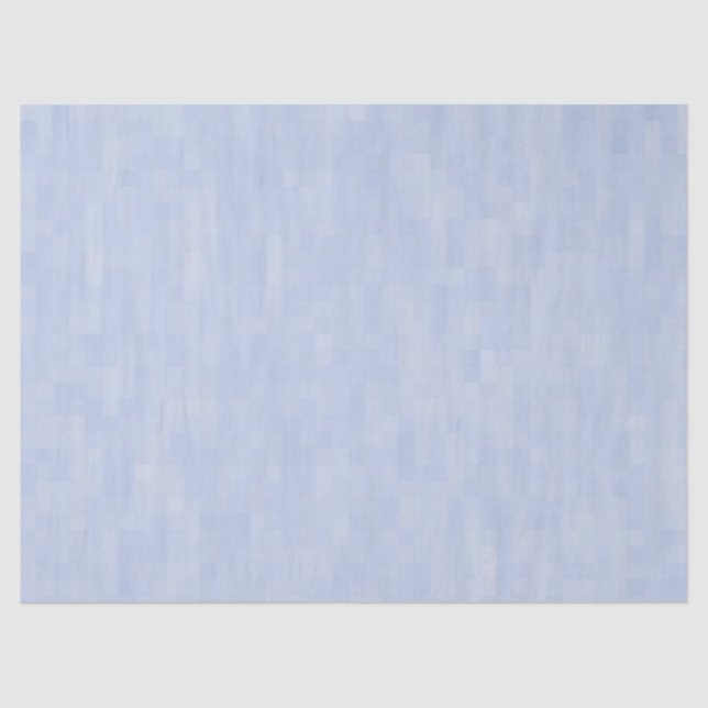 Minimalist light blue pattern tissue paper (Front)