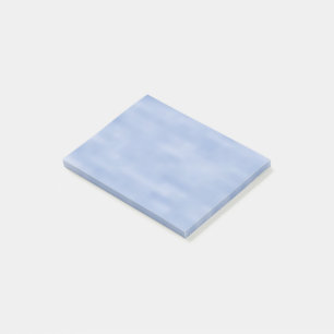 Minimalist light blue sky abstract pattern cute post-it notes