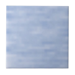 Minimalist Light Blue Sky abstract pattern elegant Tile