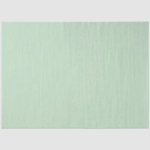 Minimalist Light Celadon Green Plain Solid Colour  Tissue Paper