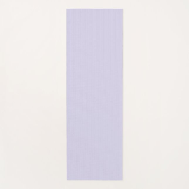 Minimalist Lilac Yoga Mat (Front)