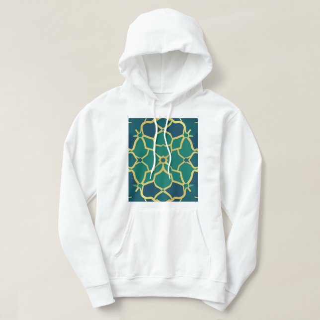 Minimalist Line Art Nature – T‑Shirt Hoodie (Design Front)
