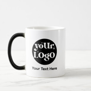 Minimalist Logo and Text Business Magic Mug