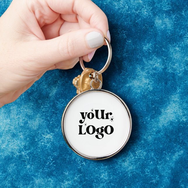 Minimalist Logo Business Keychain (Creator Uploaded)