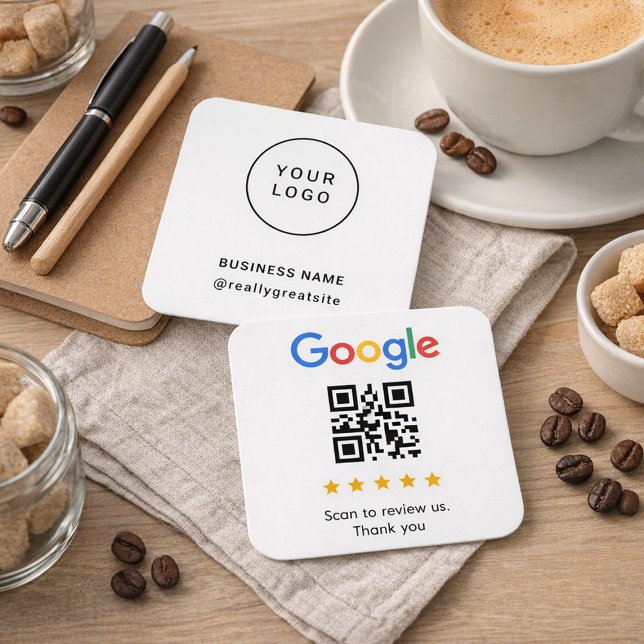Minimalist Logo Business Name Contact QR Code  (Creator Uploaded)