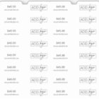 Minimalist Logo Jewerly Price Tag Barbell Label