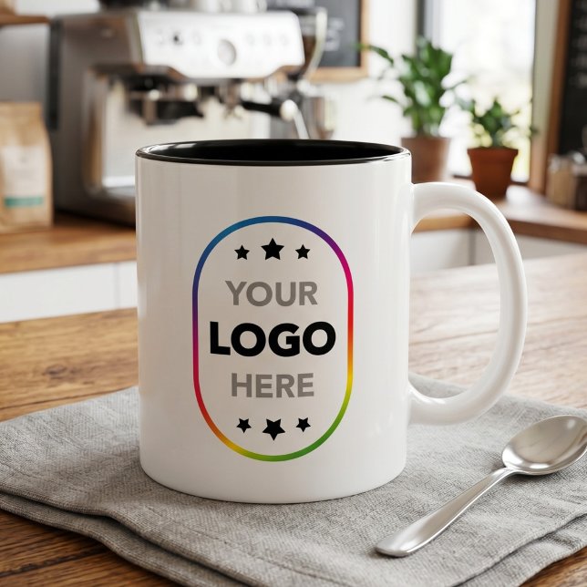 Minimalist Logo Promotional Mug - Your Logo Here (Creator Uploaded)