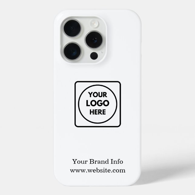 Minimalist Logo | Simple Modern Business Design Case-Mate iPhone Case (Back)