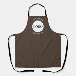 Minimalist Logo With Text Business Apron
