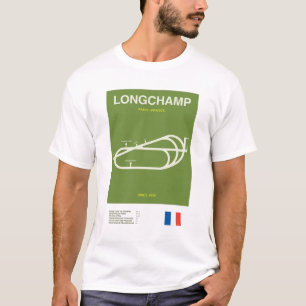 Minimalist Longchamp Horse Racing Line Tee