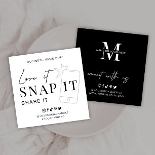 Minimalist Love Snap Share Tag Us On Social Media