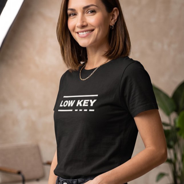 Minimalist Low Key Text Graphic Tee | Modern (Creator Uploaded)