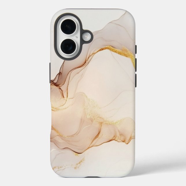 Minimalist Marble - Elegant & Timeless Design Case-Mate iPhone Case (Back)