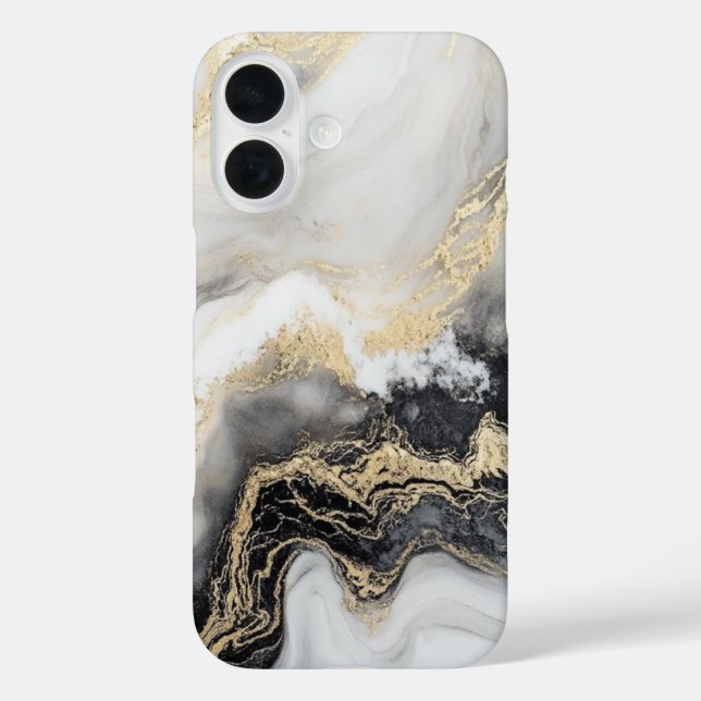 Minimalist Marble - Elegant & Timeless Design Case-Mate iPhone Case (Back)