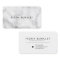 Minimalist Marble Texture Business Card